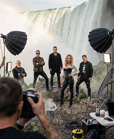 Rust & Rogue photoshoot at Niagara Falls